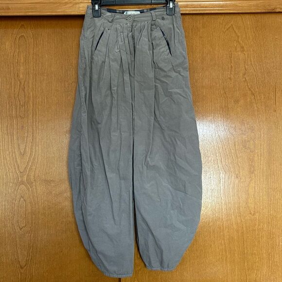 Ottod'Ame Balloon Pleated Corduroy Trousers Size 2 Y2K Baggy - Picture 1 of 14